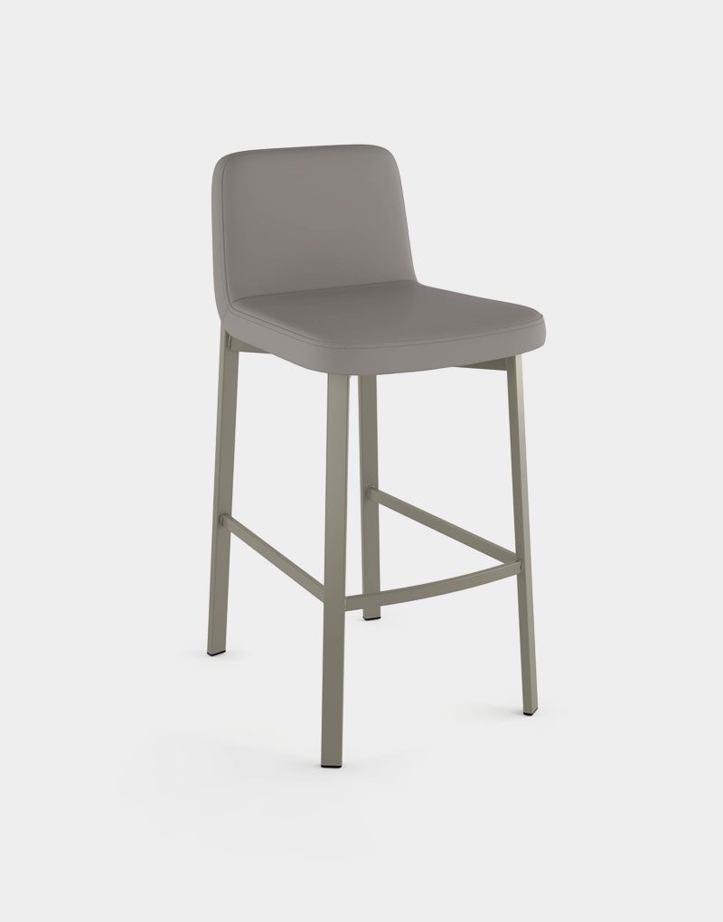 Arden Branch Aspen Industrial Upholstered BarStool for counter seating inside commercial companies