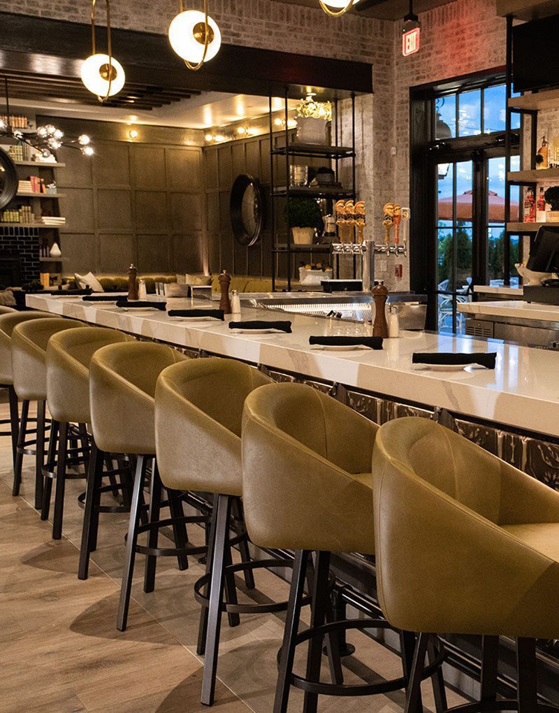 Warner Fully Upholstered Bar Stool Design Inspo Biaggi's