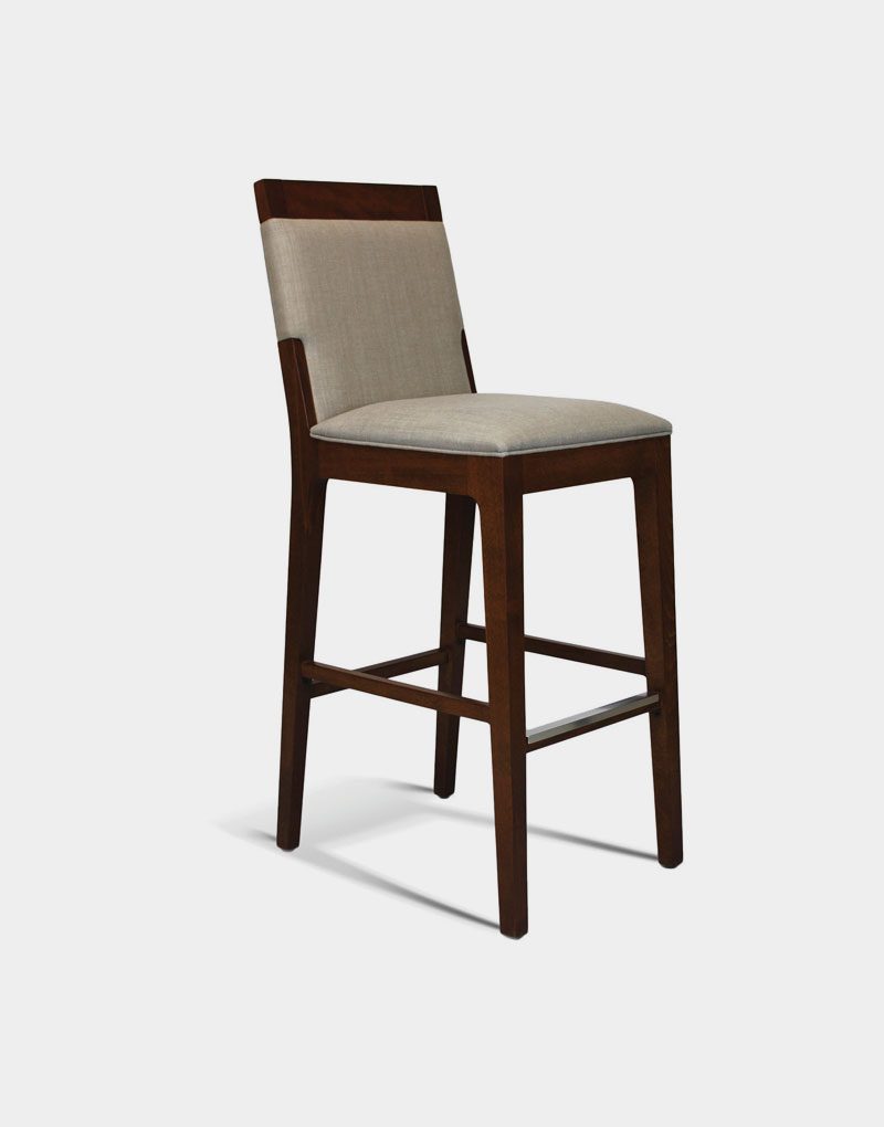 Felix Upholstered BarStool for bar seating in restaurants for sale
