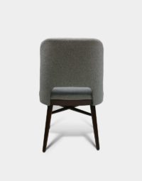 grey upholstered marley holechair for restuarants and commercial company