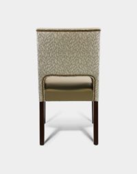 Upholstered Riley WoodChair Nailhead trim chair for Commercial Restaurants