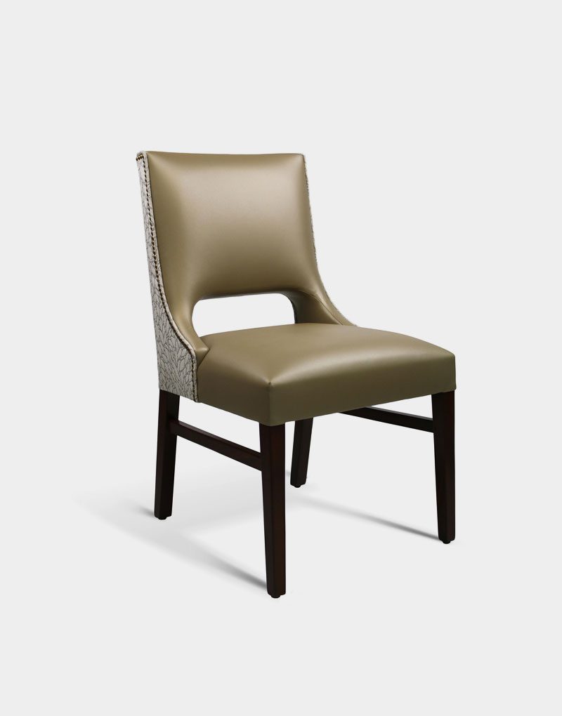 Riley Upholstered Wooden Frame Chair for Restaurants