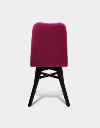 skyla upholstered restaurant & ber seating with black frames for sale