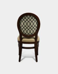Victoria Leather Seat Upholstered Back Chair for Restaurant Businesses